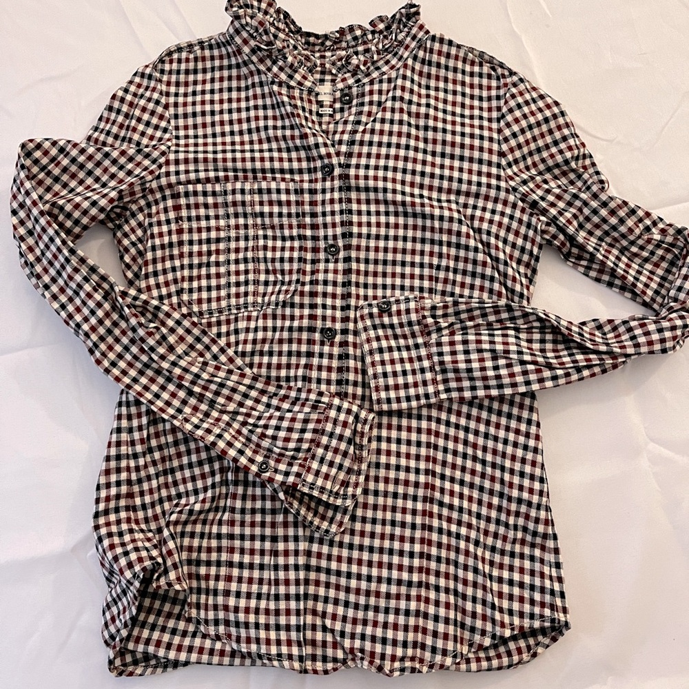 Isabel marant Etoile, 100% cotton check pattern shirts